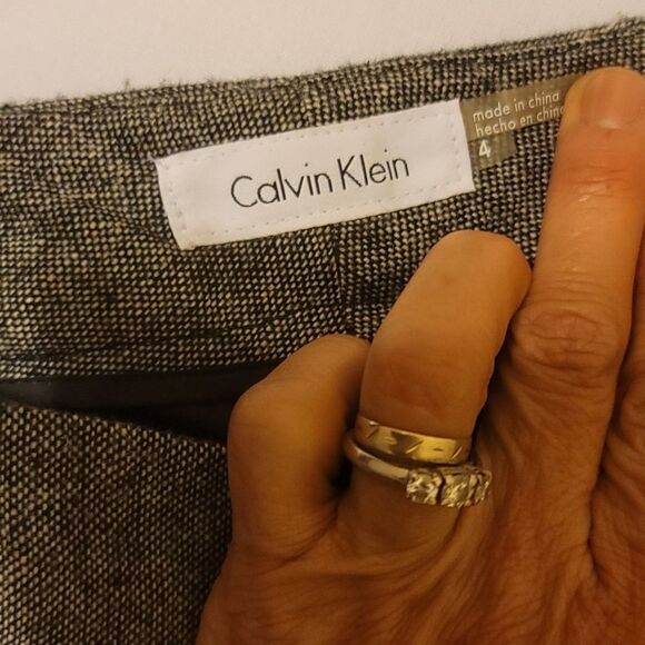 Calvin Klein straight leg dress slacks size 4 - Picture 10 of 15